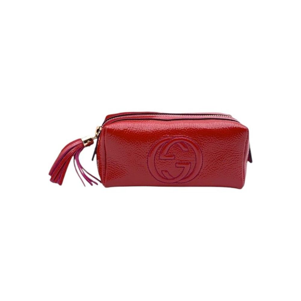 Gucci Leather Clutch Bag Soho